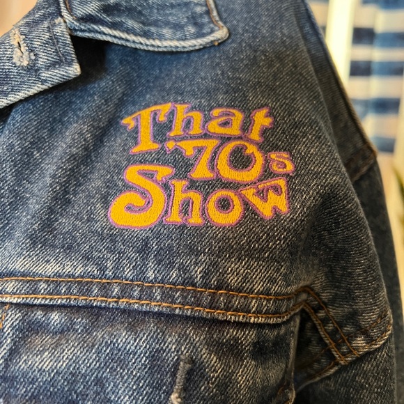 That 70's Show Blue Jean Jacket Size Medium - Picture 3 of 10